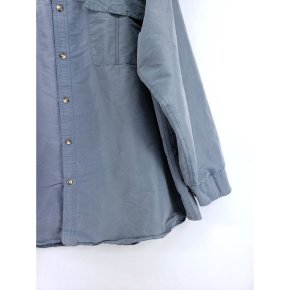 Tallwoods Long Sleeve Vented Shirt Men's Size XXL Gray - Picture 4 of 7